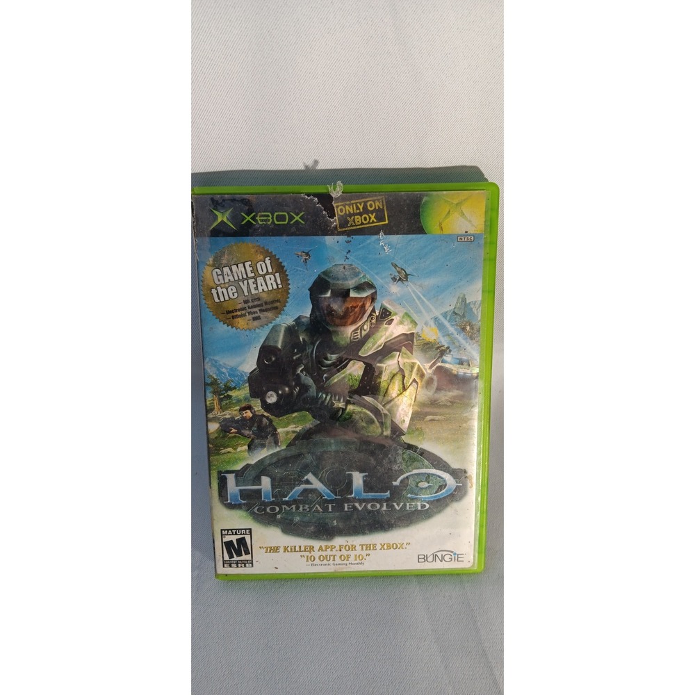 Halo Combat Evolved Xbox Game Microsoft Shooter First Person Action Adventure